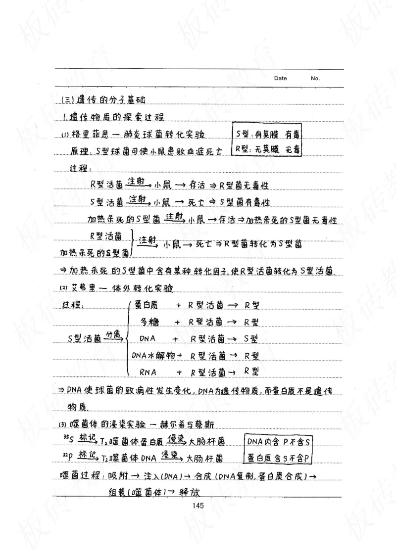 高考学霸笔记生物461页_高中衡水学霸笔记_理科衡水学霸笔记-电子版