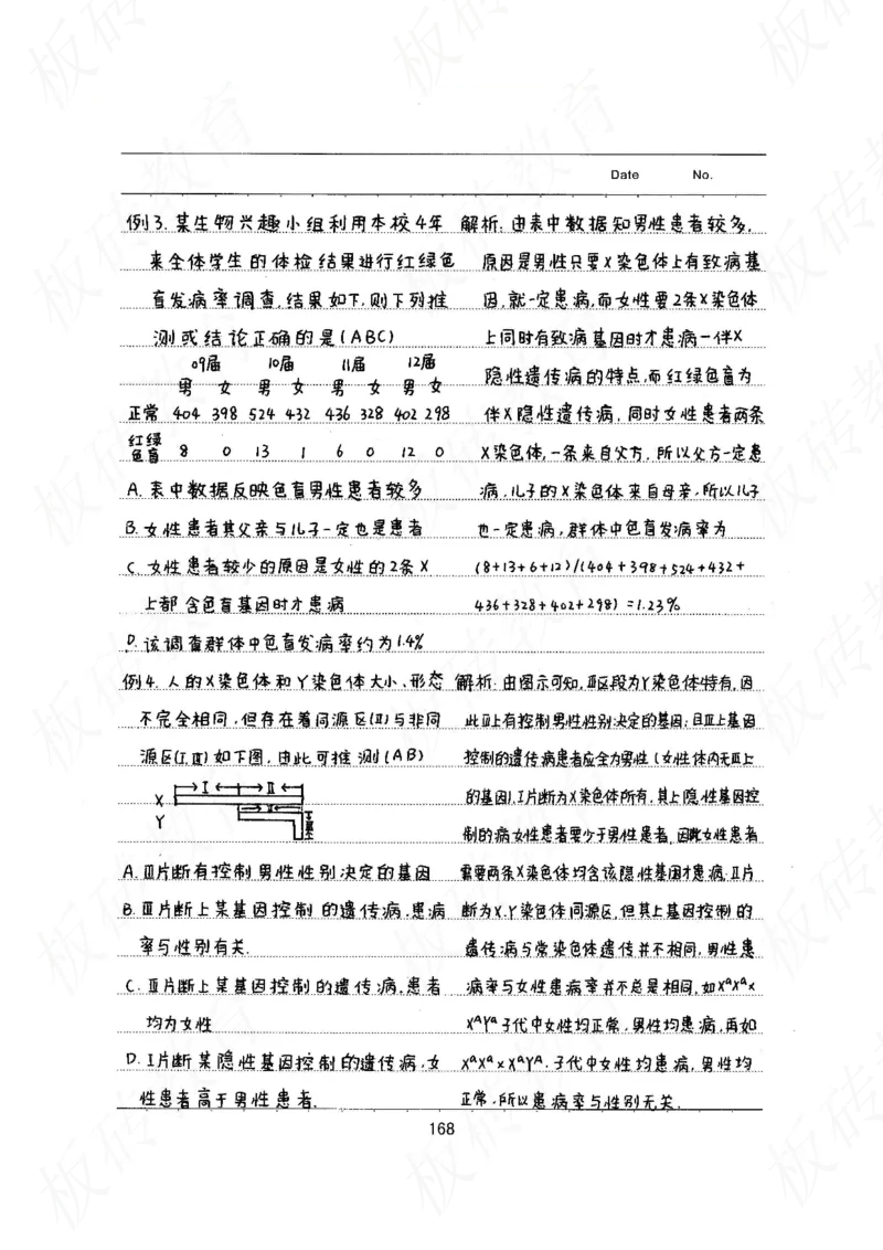 高考学霸笔记生物461页_高中衡水学霸笔记_理科衡水学霸笔记-电子版