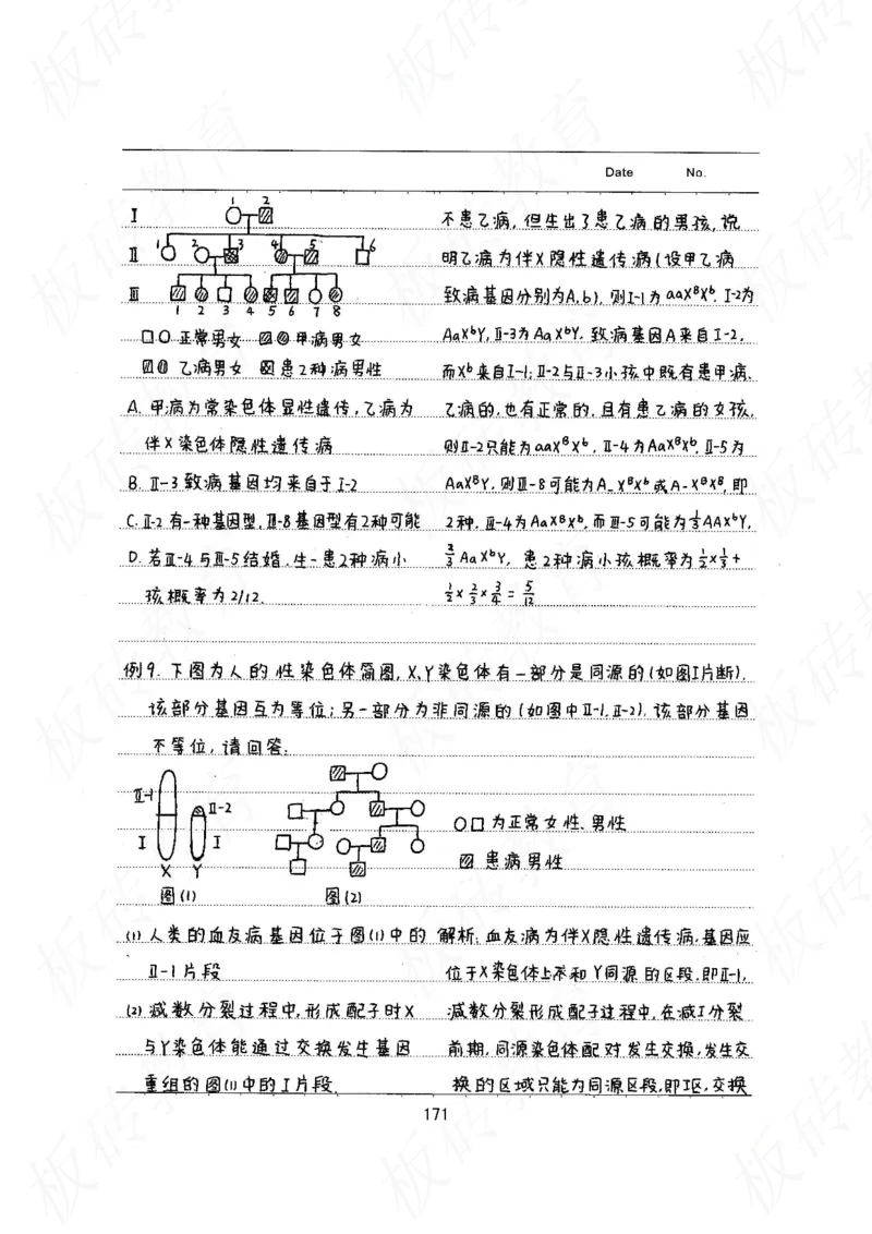 高考学霸笔记生物461页_高中衡水学霸笔记_理科衡水学霸笔记-电子版