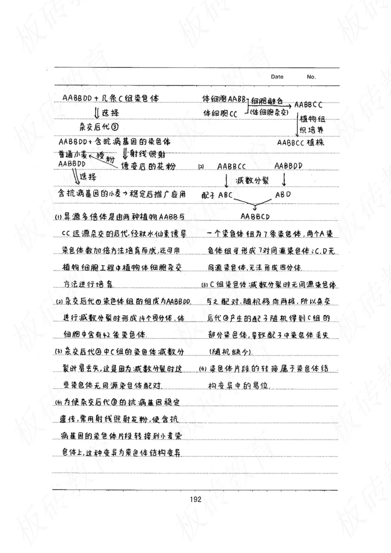 高考学霸笔记生物461页_高中衡水学霸笔记_理科衡水学霸笔记-电子版