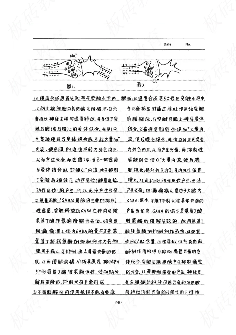 高考学霸笔记生物461页_高中衡水学霸笔记_理科衡水学霸笔记-电子版