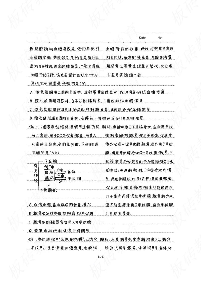 高考学霸笔记生物461页_高中衡水学霸笔记_理科衡水学霸笔记-电子版