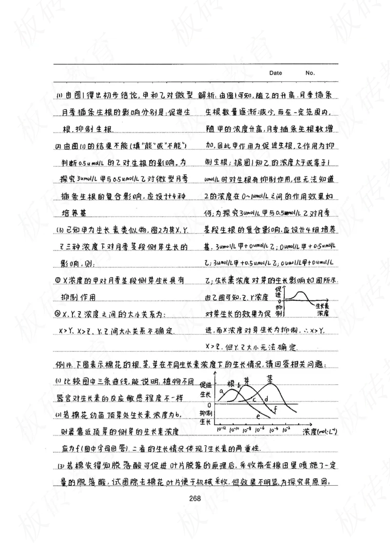 高考学霸笔记生物461页_高中衡水学霸笔记_理科衡水学霸笔记-电子版