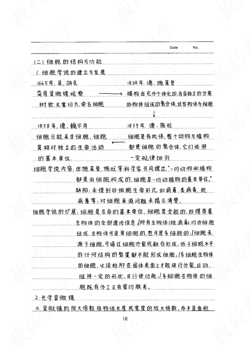 高考学霸笔记生物461页_高中衡水学霸笔记_理科衡水学霸笔记-电子版