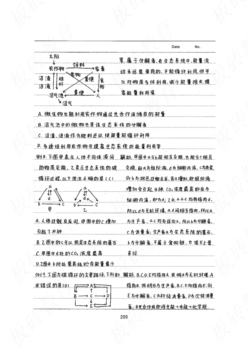 高考学霸笔记生物461页_高中衡水学霸笔记_理科衡水学霸笔记-电子版