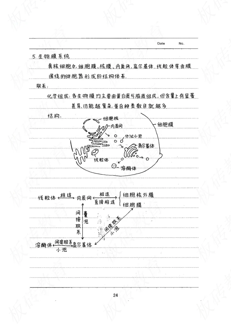 高考学霸笔记生物461页_高中衡水学霸笔记_理科衡水学霸笔记-电子版