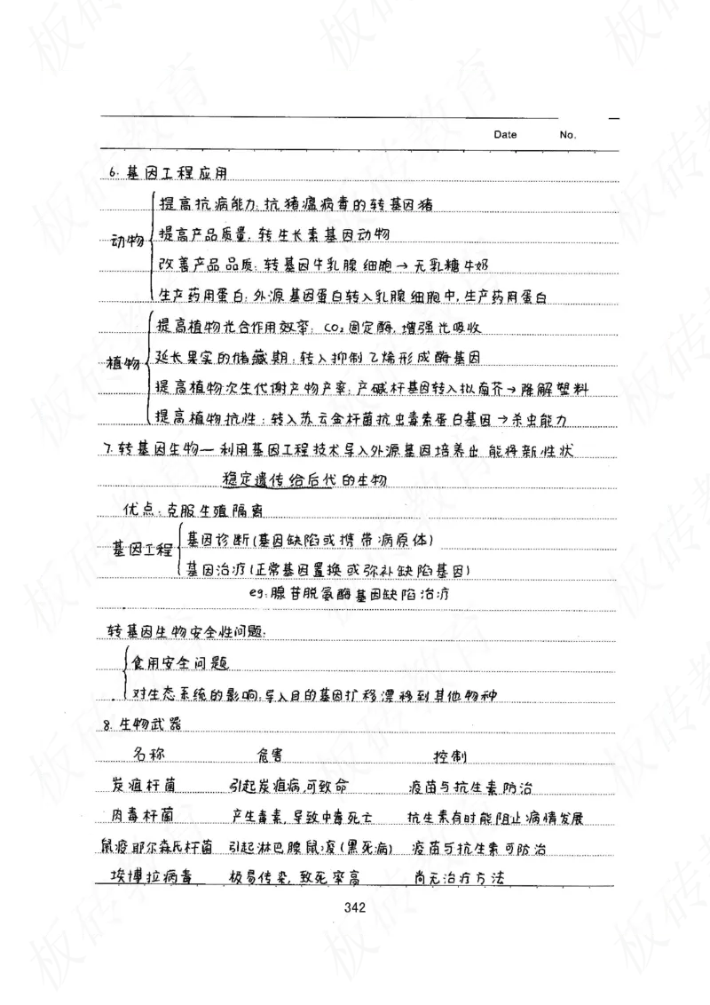 高考学霸笔记生物461页_高中衡水学霸笔记_理科衡水学霸笔记-电子版