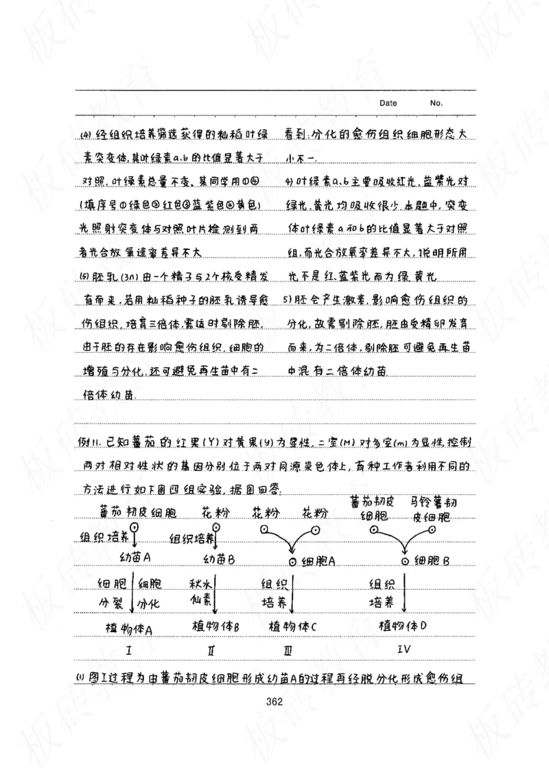 高考学霸笔记生物461页_高中衡水学霸笔记_理科衡水学霸笔记-电子版