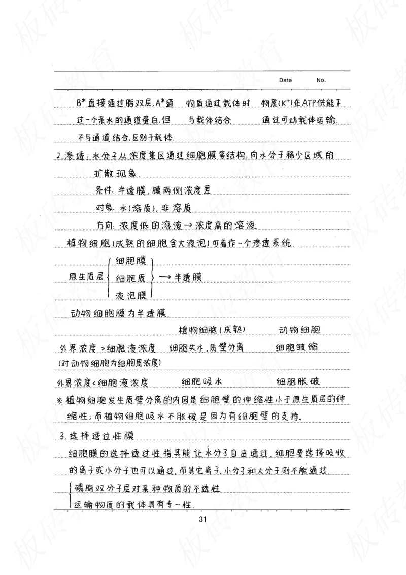 高考学霸笔记生物461页_高中衡水学霸笔记_理科衡水学霸笔记-电子版