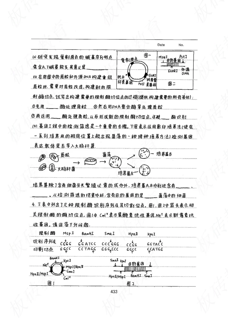 高考学霸笔记生物461页_高中衡水学霸笔记_理科衡水学霸笔记-电子版