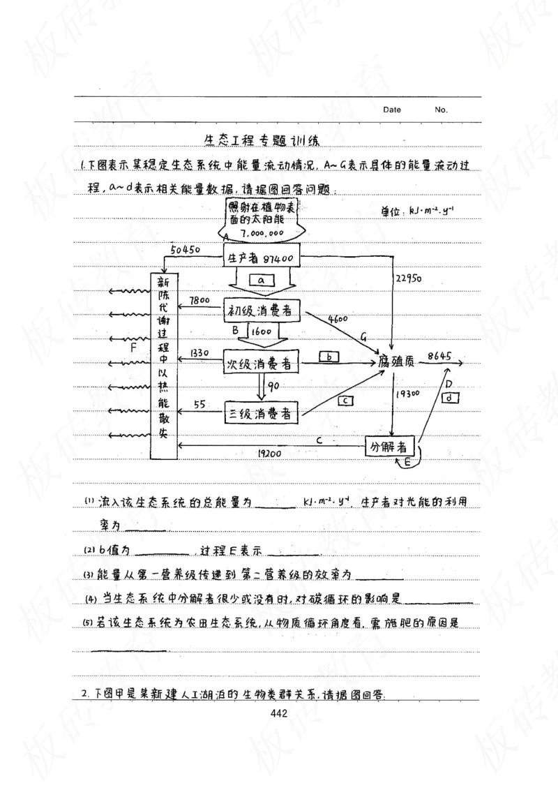 高考学霸笔记生物461页_高中衡水学霸笔记_理科衡水学霸笔记-电子版