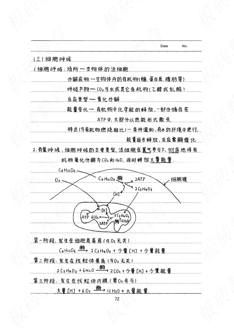 高考学霸笔记生物461页_高中衡水学霸笔记_理科衡水学霸笔记-电子版