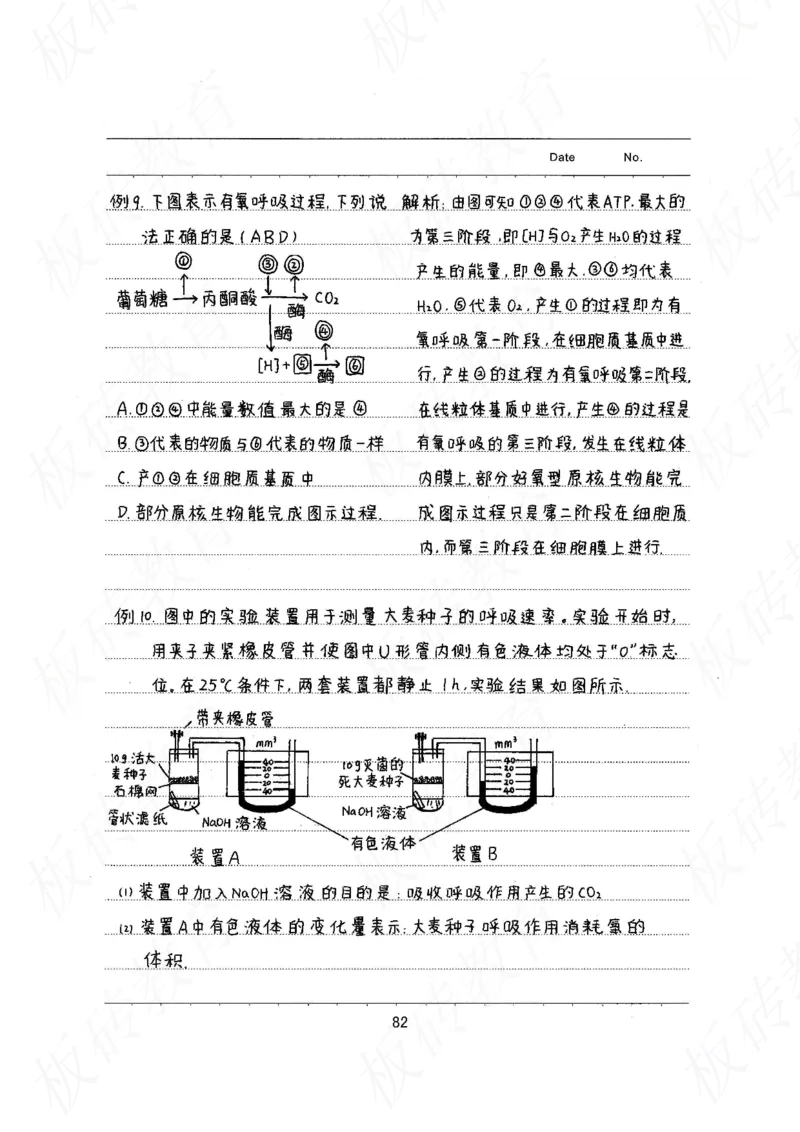 高考学霸笔记生物461页_高中衡水学霸笔记_理科衡水学霸笔记-电子版