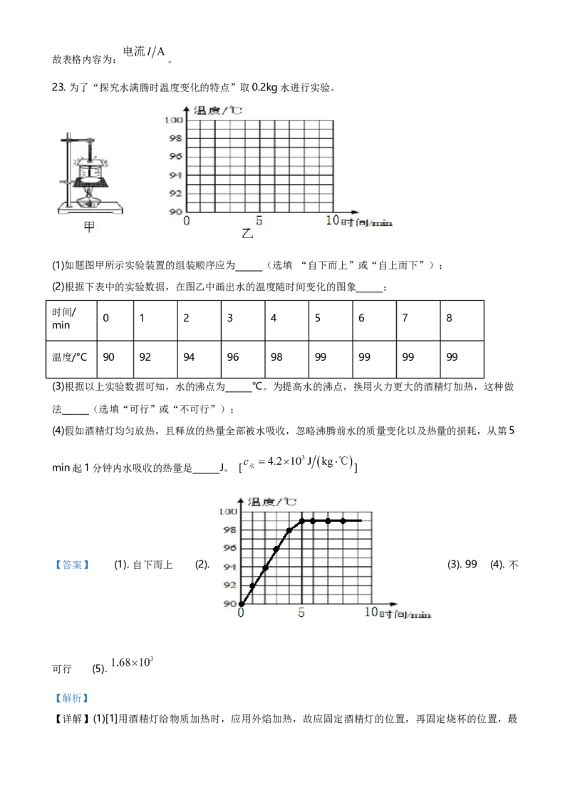 2020年广东省中考物理真题（解析卷）_❤广东中考真题备考2026_4.广东中考物理2008-2025