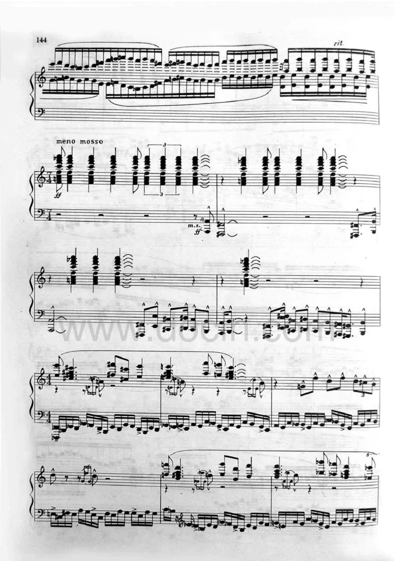 陈怡-多耶[1]_一万首著名钢琴曲谱哈农贝多芬合集视频教学电子版高清无水印可打印_04中国乐曲钢琴谱合集_中国乐曲钢琴谱