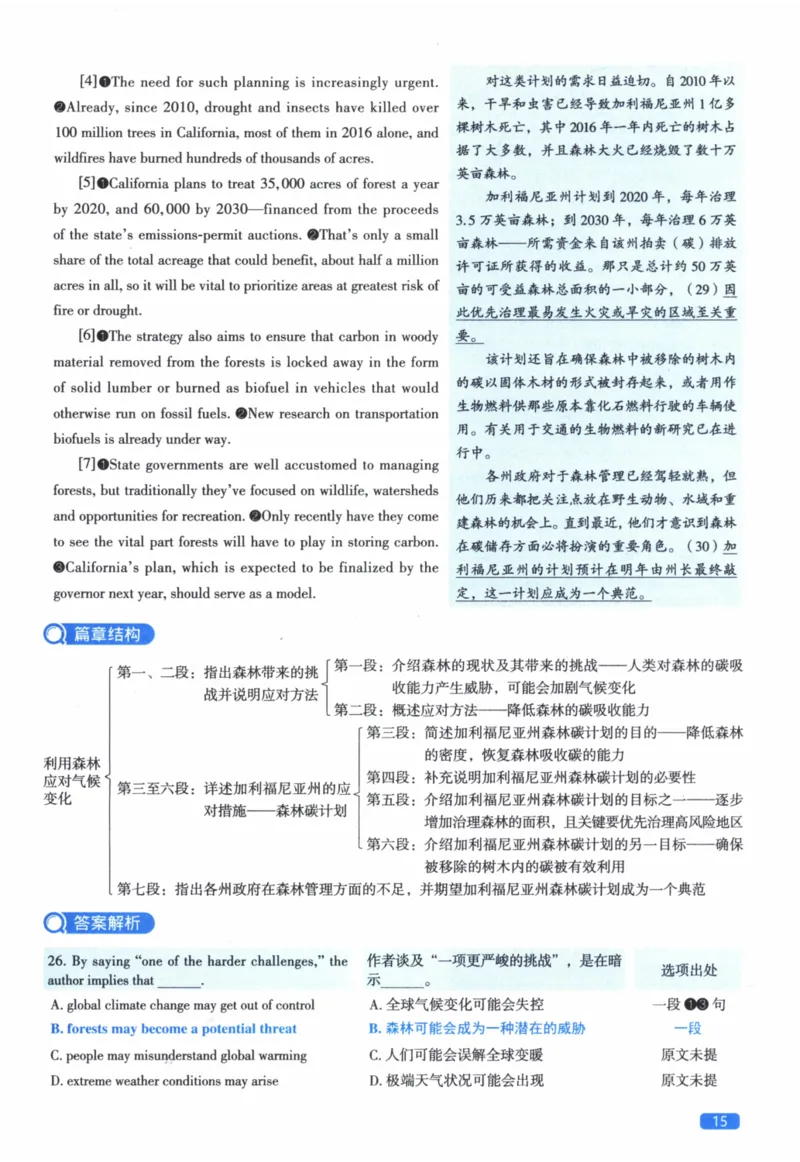 2019年真题逐题细解_41考研英语一二历年真题解析_英语二_解析册+逐词逐句册