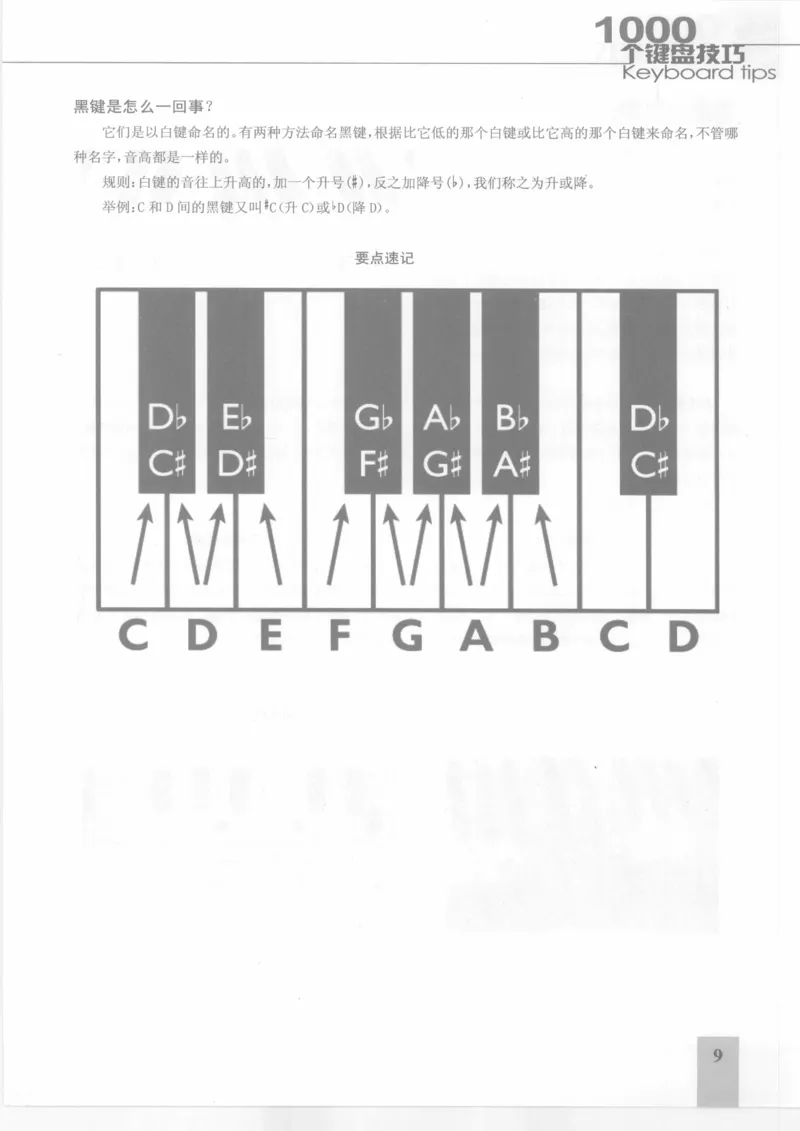 风华艺校+编译《1000个键盘技巧》2008版_一万首著名钢琴曲谱哈农贝多芬合集视频教学电子版高清无水印可打印_09钢琴教材合集_常用教材钢琴谱（80+本）