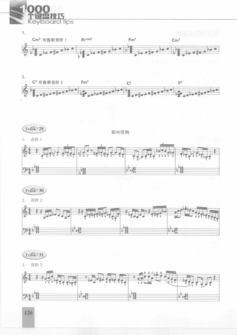 风华艺校+编译《1000个键盘技巧》2008版_一万首著名钢琴曲谱哈农贝多芬合集视频教学电子版高清无水印可打印_09钢琴教材合集_常用教材钢琴谱（80+本）