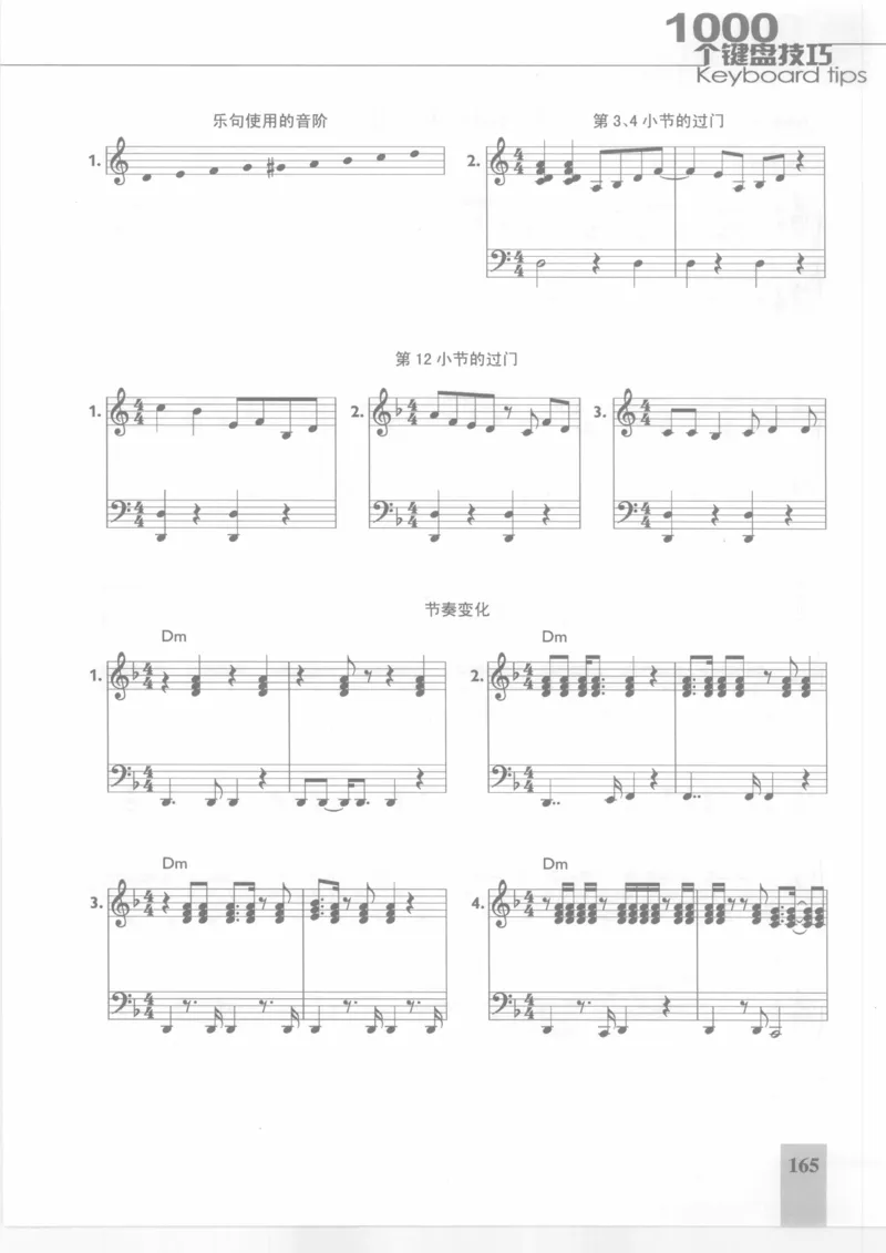 风华艺校+编译《1000个键盘技巧》2008版_一万首著名钢琴曲谱哈农贝多芬合集视频教学电子版高清无水印可打印_09钢琴教材合集_常用教材钢琴谱（80+本）