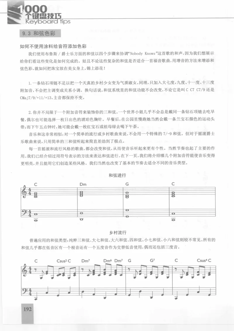 风华艺校+编译《1000个键盘技巧》2008版_一万首著名钢琴曲谱哈农贝多芬合集视频教学电子版高清无水印可打印_09钢琴教材合集_常用教材钢琴谱（80+本）