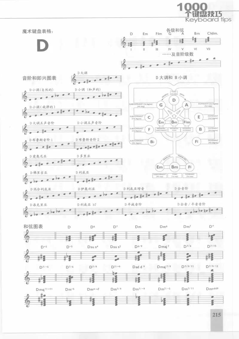 风华艺校+编译《1000个键盘技巧》2008版_一万首著名钢琴曲谱哈农贝多芬合集视频教学电子版高清无水印可打印_09钢琴教材合集_常用教材钢琴谱（80+本）