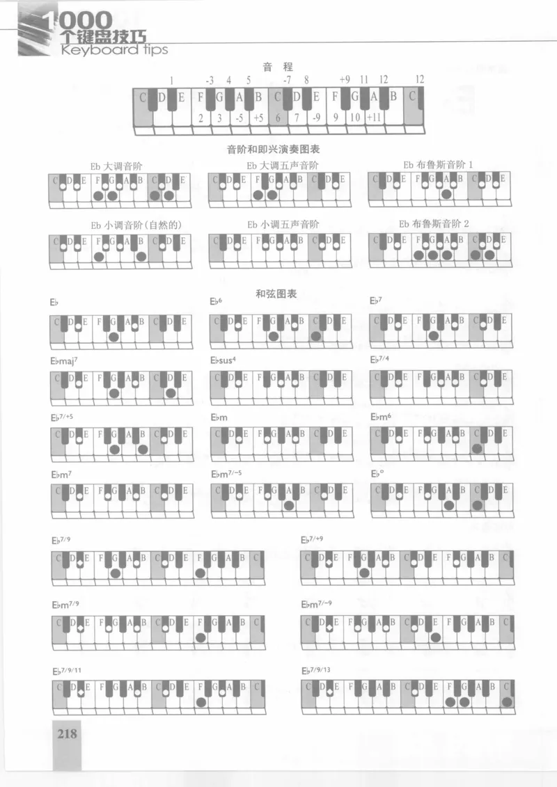 风华艺校+编译《1000个键盘技巧》2008版_一万首著名钢琴曲谱哈农贝多芬合集视频教学电子版高清无水印可打印_09钢琴教材合集_常用教材钢琴谱（80+本）