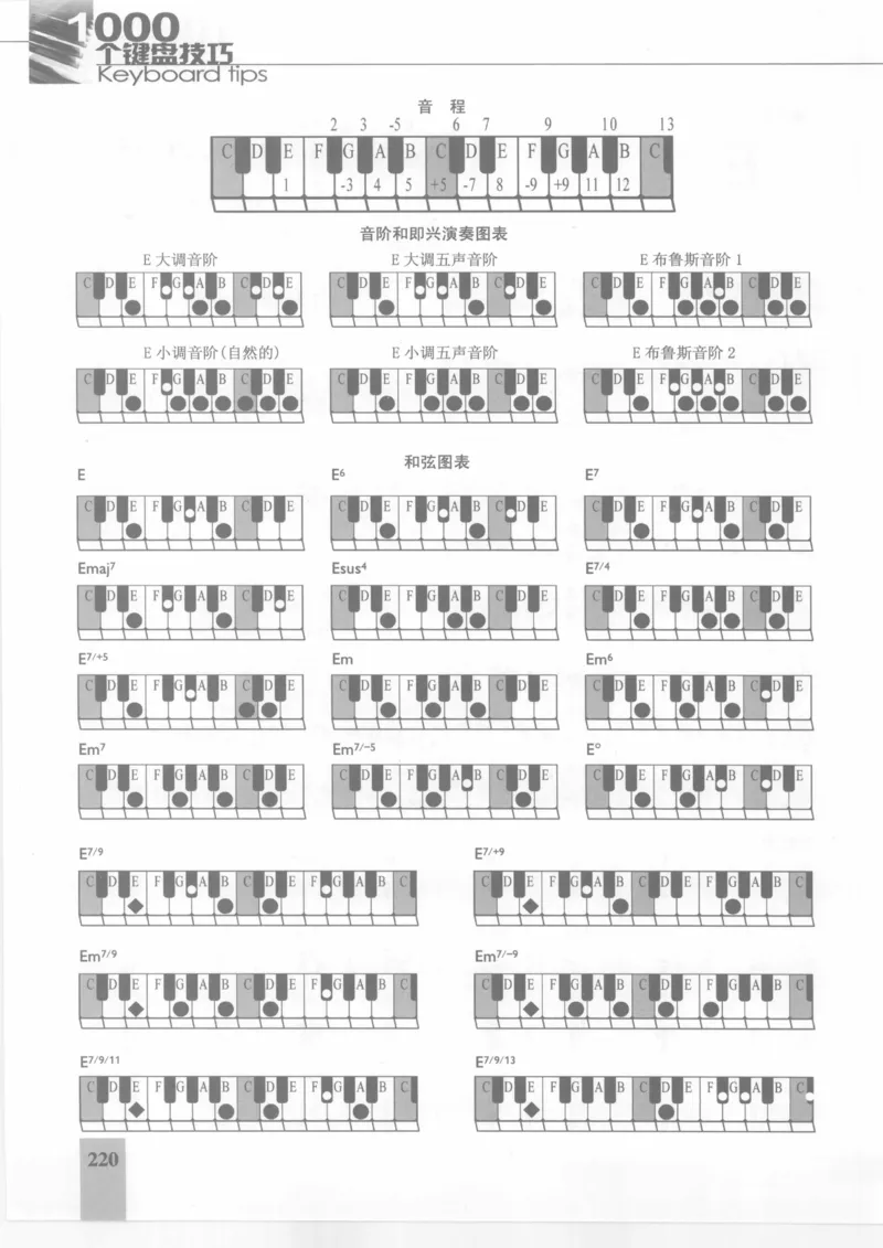风华艺校+编译《1000个键盘技巧》2008版_一万首著名钢琴曲谱哈农贝多芬合集视频教学电子版高清无水印可打印_09钢琴教材合集_常用教材钢琴谱（80+本）