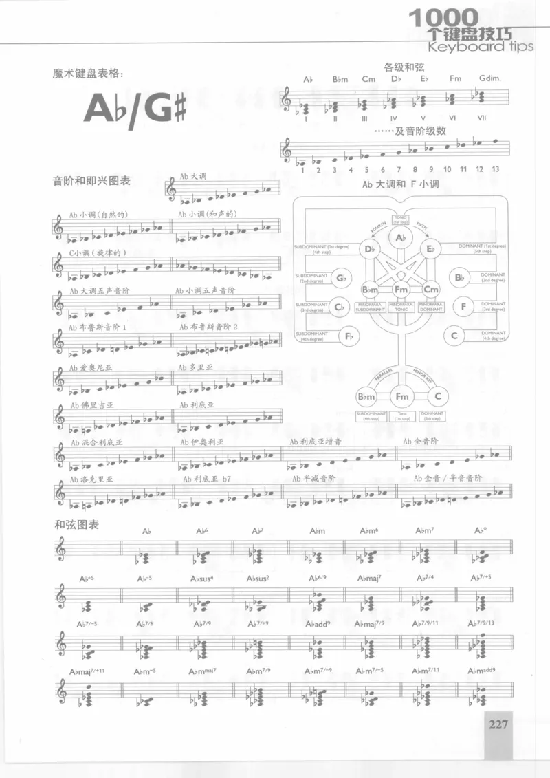 风华艺校+编译《1000个键盘技巧》2008版_一万首著名钢琴曲谱哈农贝多芬合集视频教学电子版高清无水印可打印_09钢琴教材合集_常用教材钢琴谱（80+本）