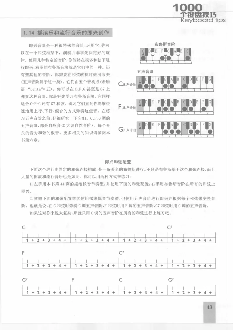 风华艺校+编译《1000个键盘技巧》2008版_一万首著名钢琴曲谱哈农贝多芬合集视频教学电子版高清无水印可打印_09钢琴教材合集_常用教材钢琴谱（80+本）