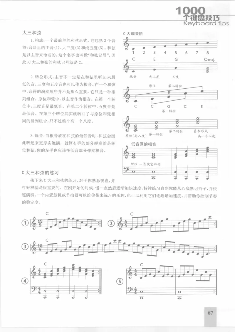 风华艺校+编译《1000个键盘技巧》2008版_一万首著名钢琴曲谱哈农贝多芬合集视频教学电子版高清无水印可打印_09钢琴教材合集_常用教材钢琴谱（80+本）