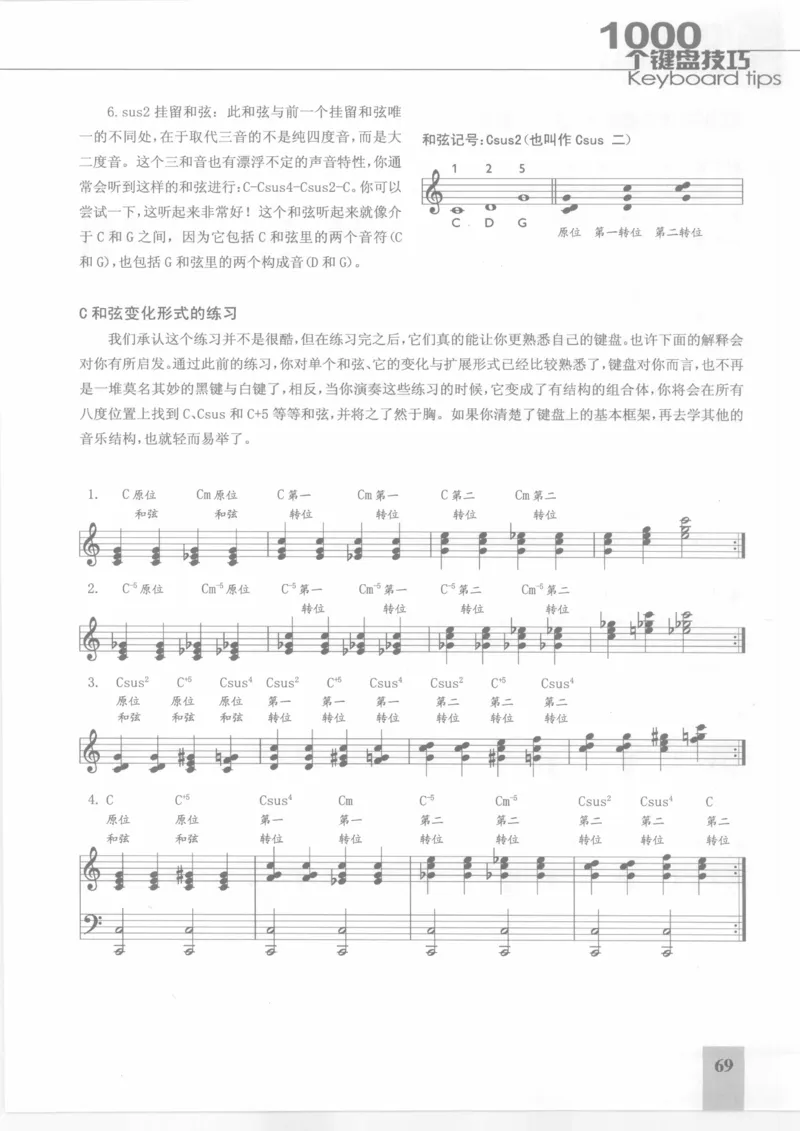 风华艺校+编译《1000个键盘技巧》2008版_一万首著名钢琴曲谱哈农贝多芬合集视频教学电子版高清无水印可打印_09钢琴教材合集_常用教材钢琴谱（80+本）