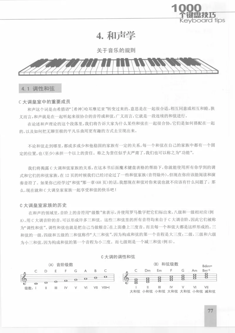 风华艺校+编译《1000个键盘技巧》2008版_一万首著名钢琴曲谱哈农贝多芬合集视频教学电子版高清无水印可打印_09钢琴教材合集_常用教材钢琴谱（80+本）