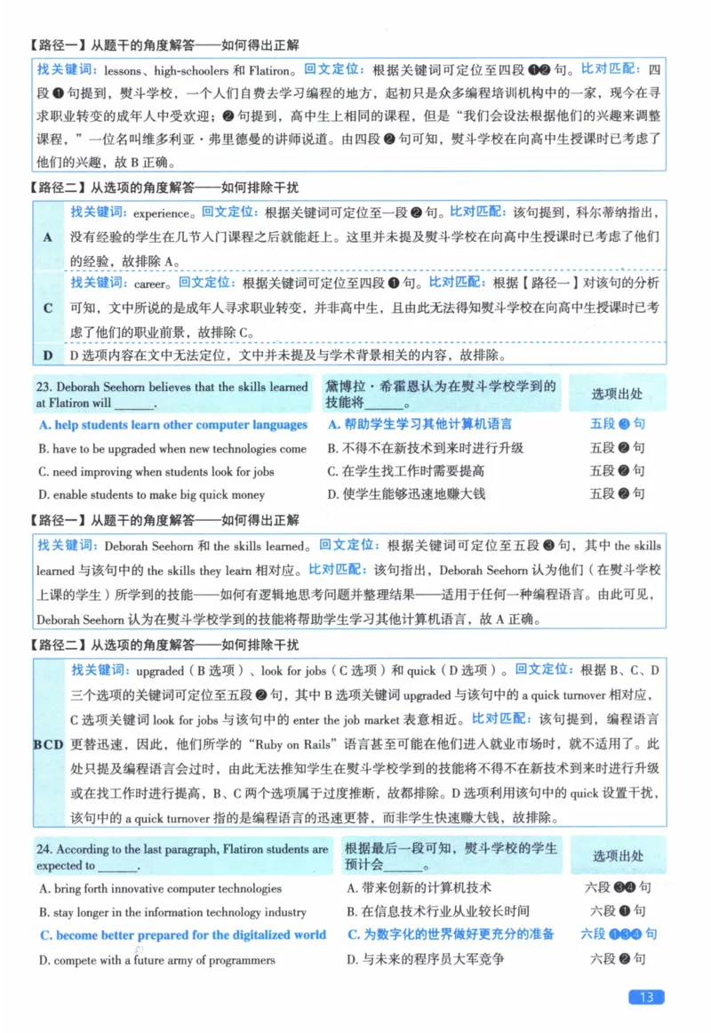 2016年真题逐题细解_41考研英语一二历年真题解析_英语二_解析册+逐词逐句册