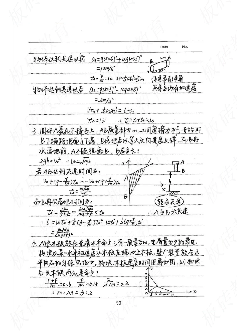 高考学霸笔记物理174页_高中衡水学霸笔记_理科衡水学霸笔记-电子版
