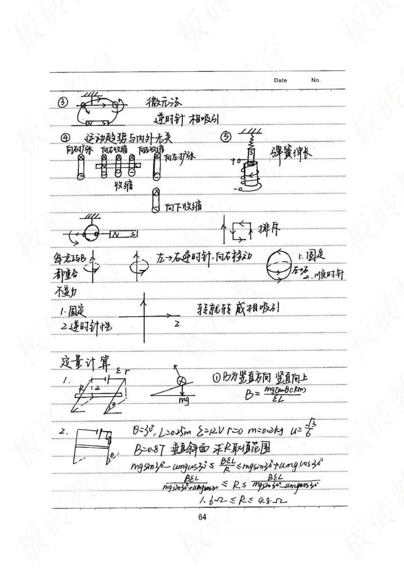 高考学霸笔记物理174页_高中衡水学霸笔记_理科衡水学霸笔记-电子版