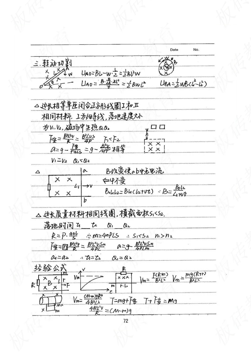 高考学霸笔记物理174页_高中衡水学霸笔记_理科衡水学霸笔记-电子版