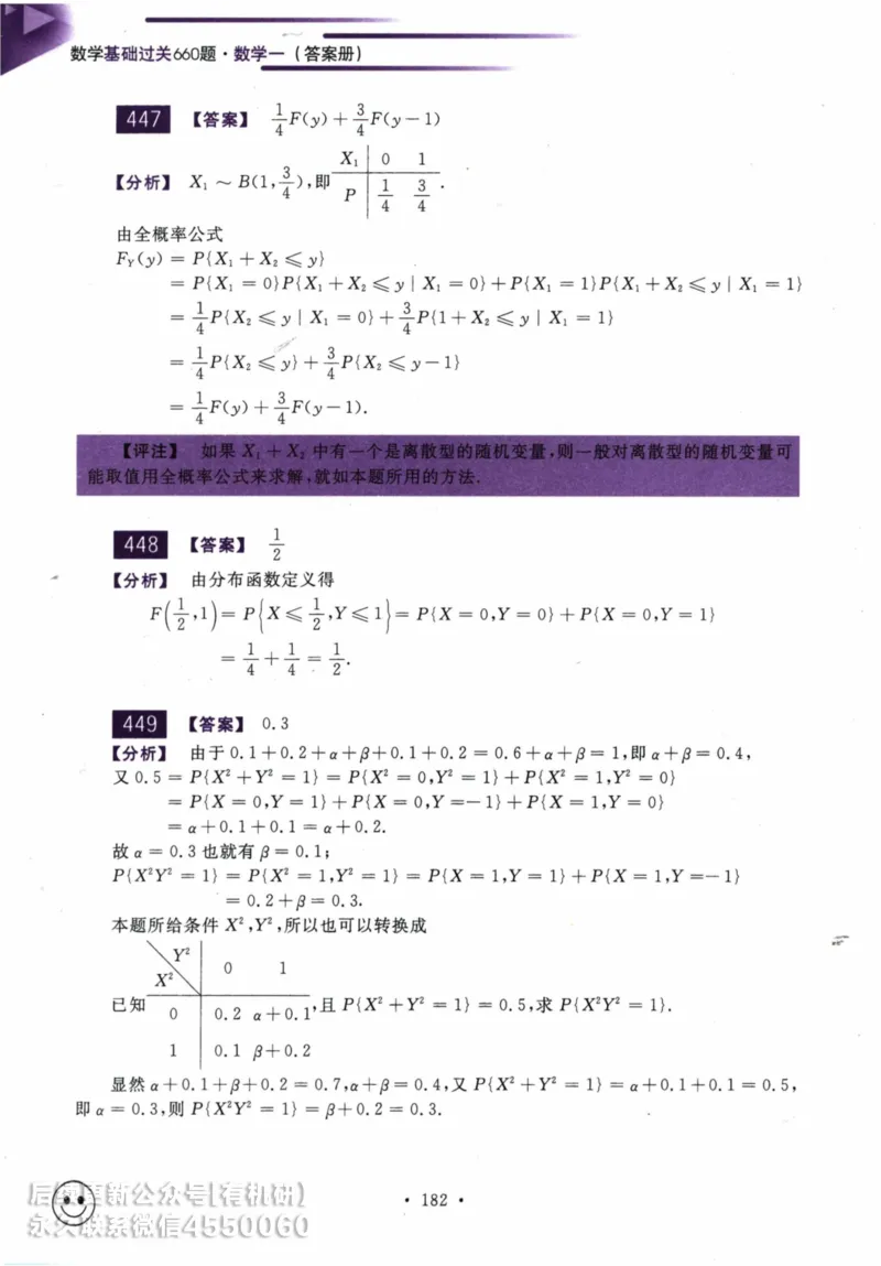 2025考研数学基础过关660题答案册（数学一）_01.2026考研数学有道武忠祥刘金峰全程班_01.2026考研数学武忠祥刘金峰全程班_00.书籍和讲义_00.配套书籍_26版660题数一_2025版