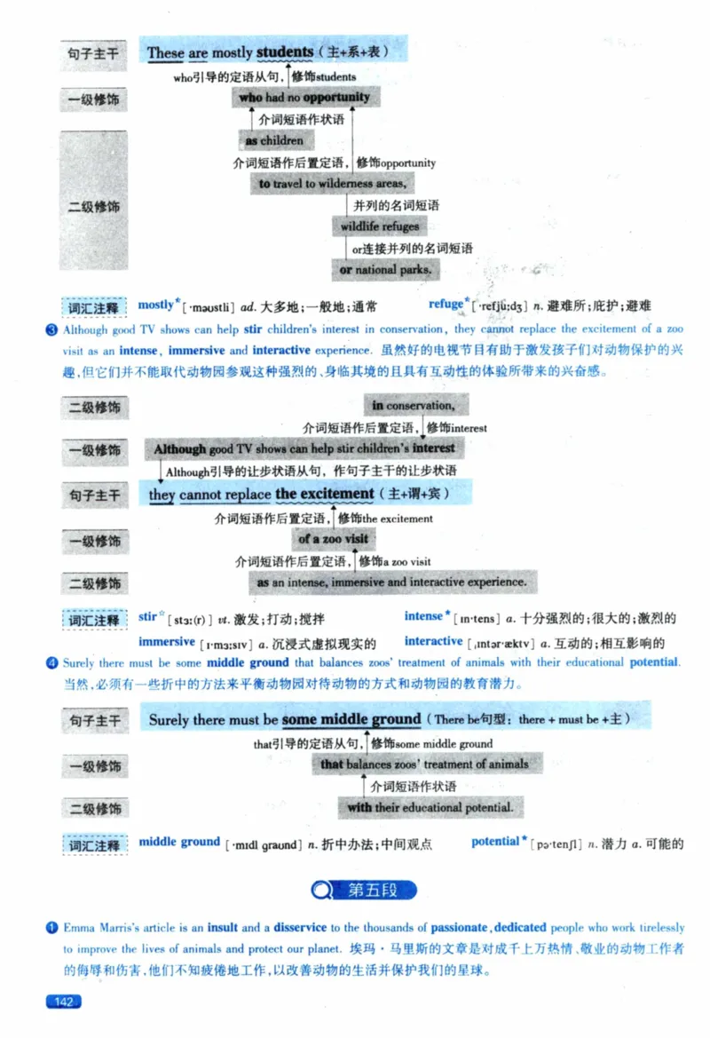2022年逐词逐句精讲册_41考研英语一二历年真题解析_英语一_解析册+逐词逐句册