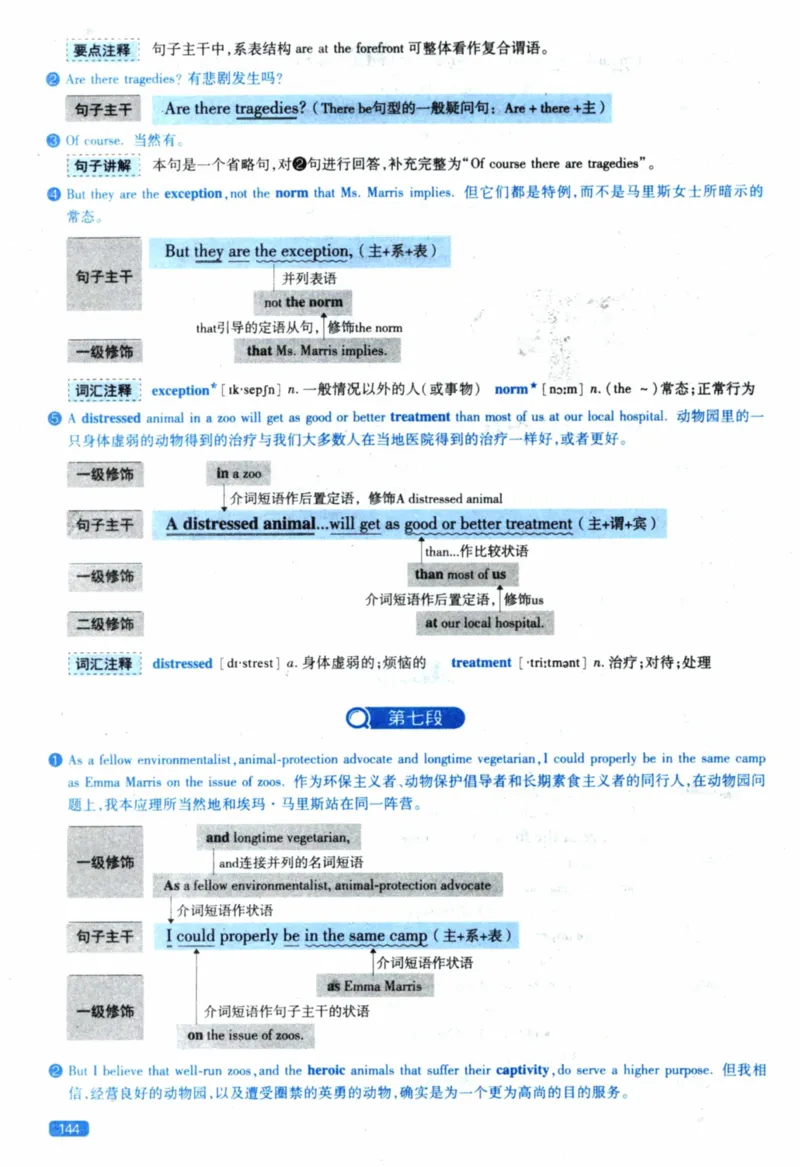 2022年逐词逐句精讲册_41考研英语一二历年真题解析_英语一_解析册+逐词逐句册