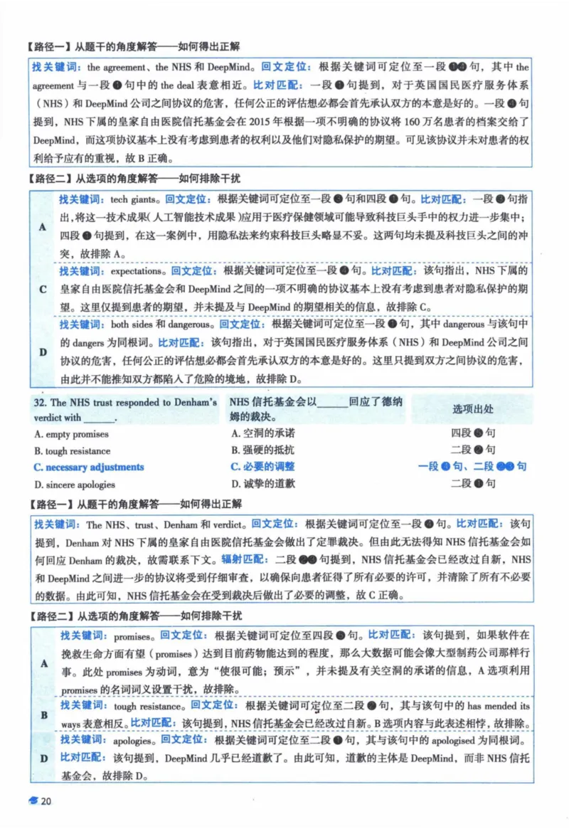 2018年真题逐题细解_41考研英语一二历年真题解析_英语一_解析册+逐词逐句册