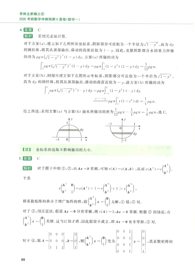 26李林《六套卷》数一「解析」_00.扫描内部讲义汇总（含书籍扫描版增值讲义）_26李林《6套卷》_数一