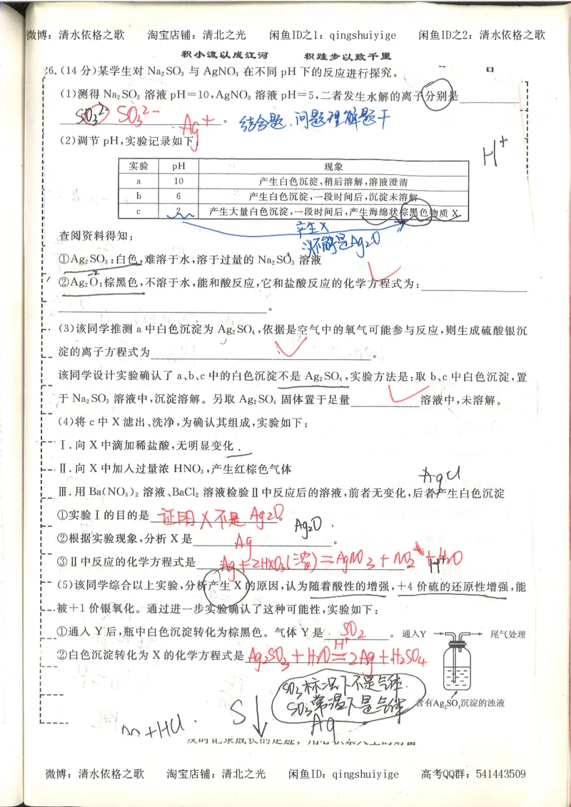 化学积累改错_178页_高中衡水学霸笔记_高中全部赠品_错题集高中九科_化学积累与改错