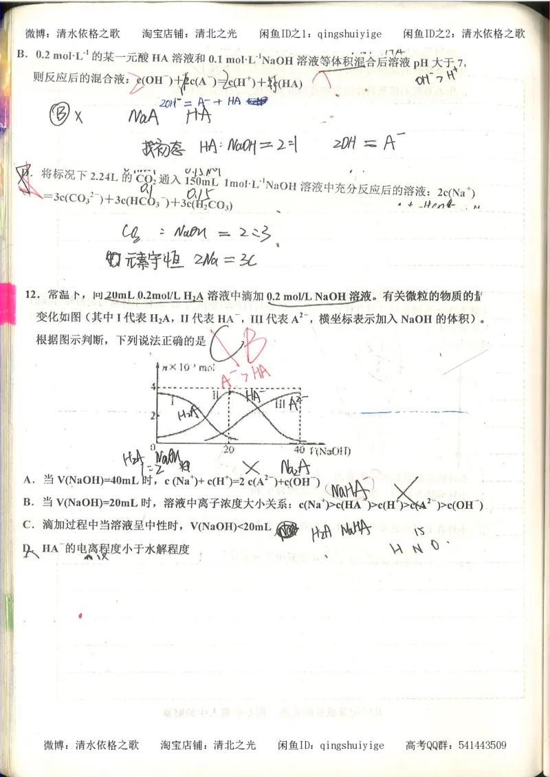 化学积累改错_178页_高中衡水学霸笔记_高中全部赠品_错题集高中九科_化学积累与改错
