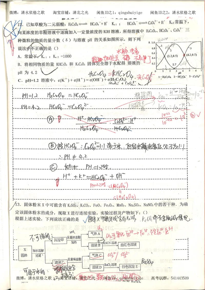 化学积累改错_178页_高中衡水学霸笔记_高中全部赠品_错题集高中九科_化学积累与改错