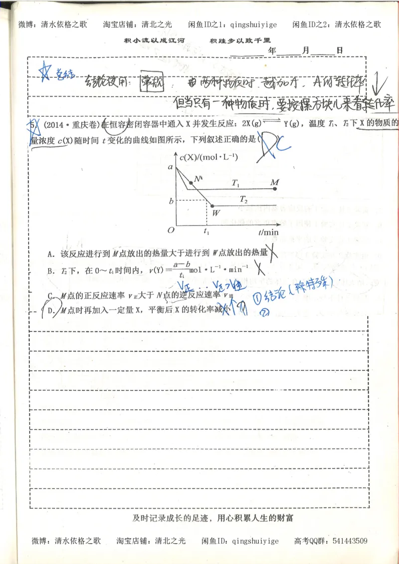 化学积累改错_178页_高中衡水学霸笔记_高中全部赠品_错题集高中九科_化学积累与改错