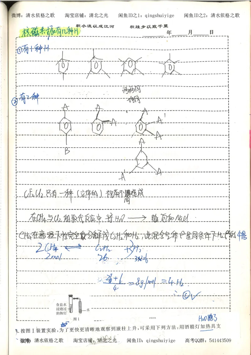 化学积累改错_178页_高中衡水学霸笔记_高中全部赠品_错题集高中九科_化学积累与改错