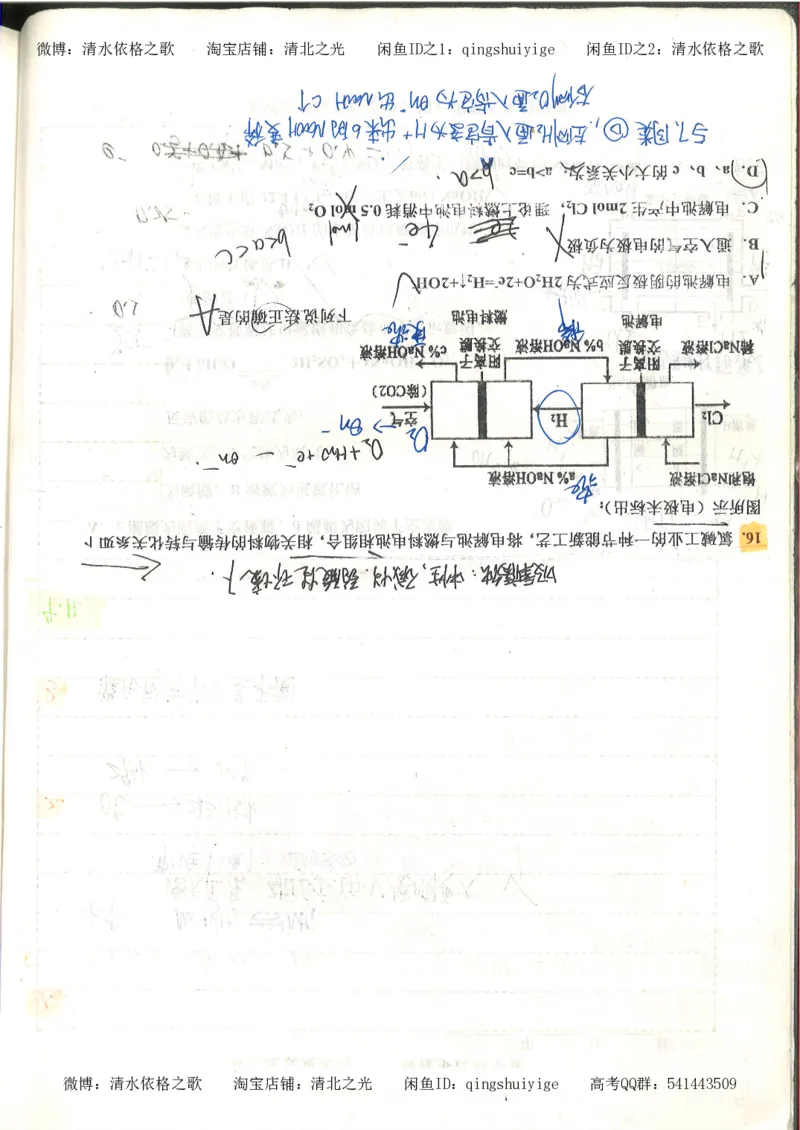 化学积累改错_178页_高中衡水学霸笔记_高中全部赠品_错题集高中九科_化学积累与改错