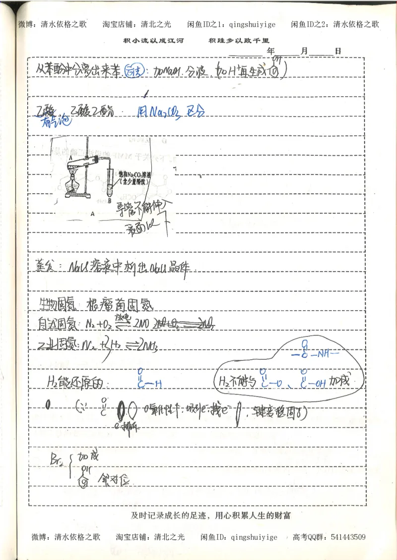 化学积累改错_178页_高中衡水学霸笔记_高中全部赠品_错题集高中九科_化学积累与改错