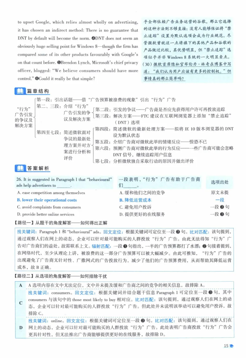 2013年真题逐题细解_41考研英语一二历年真题解析_英语一_解析册+逐词逐句册