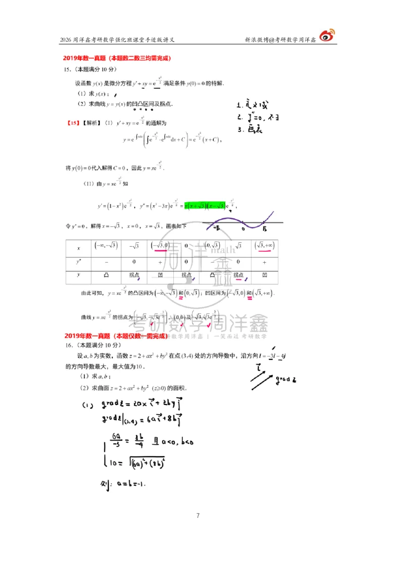 207.2026周洋鑫考研数学（2019真题讲解）_04.2026考研数学周洋鑫数学笑过_00.随课资料